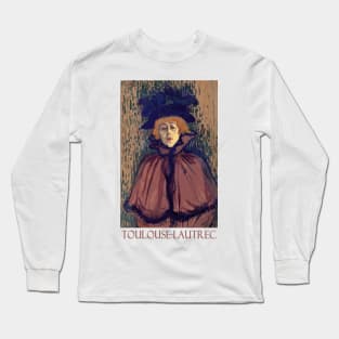 Jane Avril by Henri de Toulouse-Lautrec Long Sleeve T-Shirt